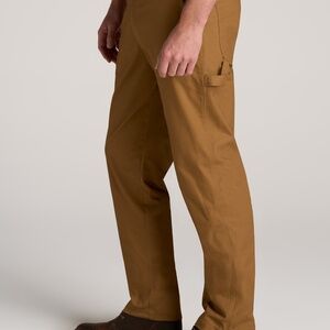 American Tall LJ&S Stretch Canvas REGULAR-FIT Carpenter's Pants for Tall Men in